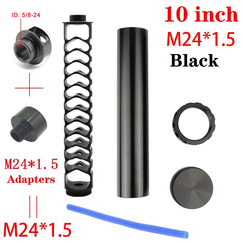 10 인치 M24x1.5 Black3.