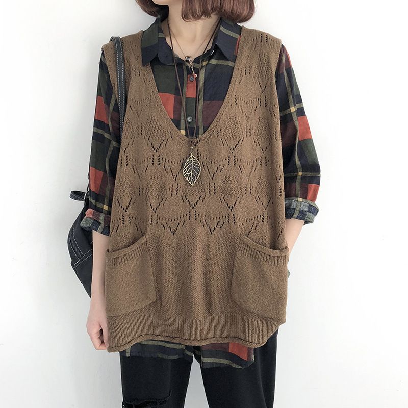 womens sweater vest zara