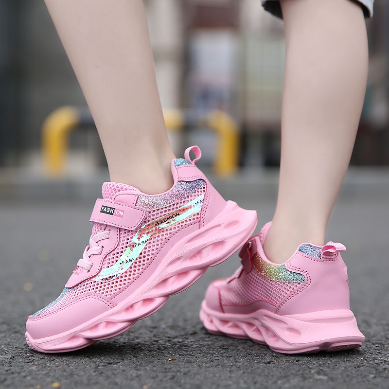 Compra 2021 Niños Zapatos Deportivos Para Niñas Zapatillas De Deporte De  Verano Zapatos Para Niños Chicas Brillantes Moda Casual Zapatos Infantiles  Niña Chaussure Enfant Barato | Entrega Rápida Y Calidad | Es.Dhgate