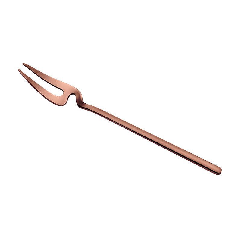 Rose gold fork