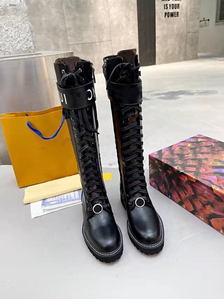 2021 Women Territory Flat Ranger Martin Boots Womens Autumn Winter Platform  Ankle Booties Ladies Thick Bottom Half Bootis Wi Size 35 42 From Yezy168,  $130.66