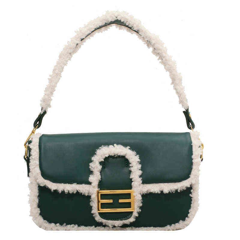 Green Shoulder Bag