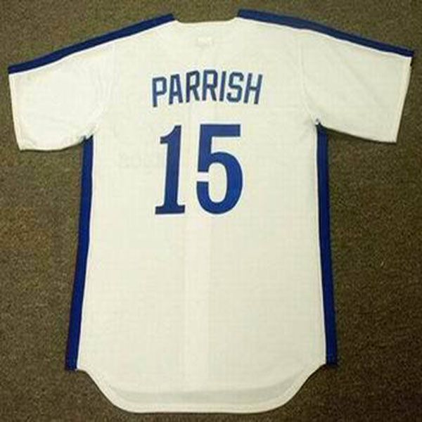 15 Larry Parrish 1981 White