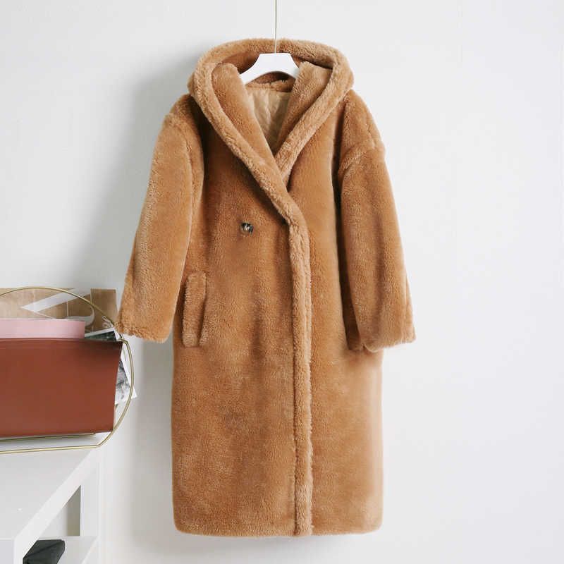 Kamel teddy coat