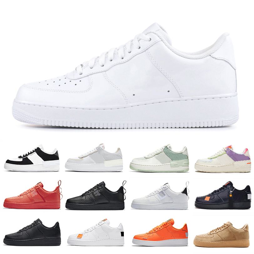 air force 1 airforce one casuales para hombre OG Classic white low shadow utility