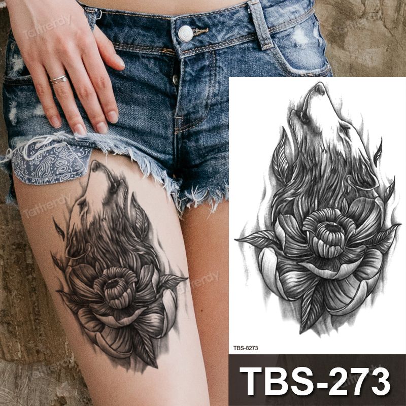Waterproof Temporary Tattoos Sticker tattoo stickers for Woman Men arm Water Transfer fake sleeveTatoo Terror Funny Waterproof Temporary Tattoos Sticker tattoo stickers for Woman Men arm Water Transfer fake sleeveTatoo Terror Funny