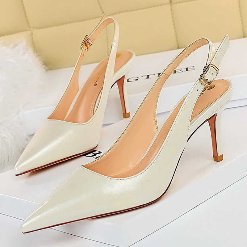 White 7cm Hheels