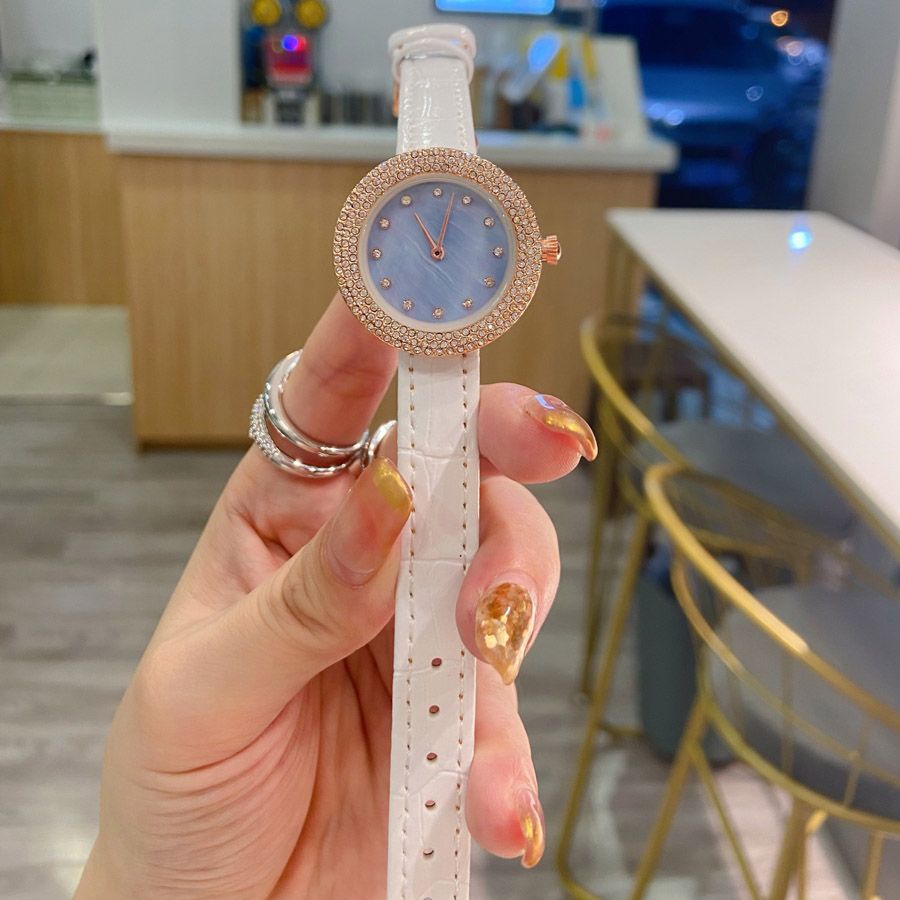 Rose Gold White Blue