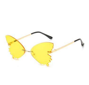 # 3 lunettes de lunettes de strass papillon