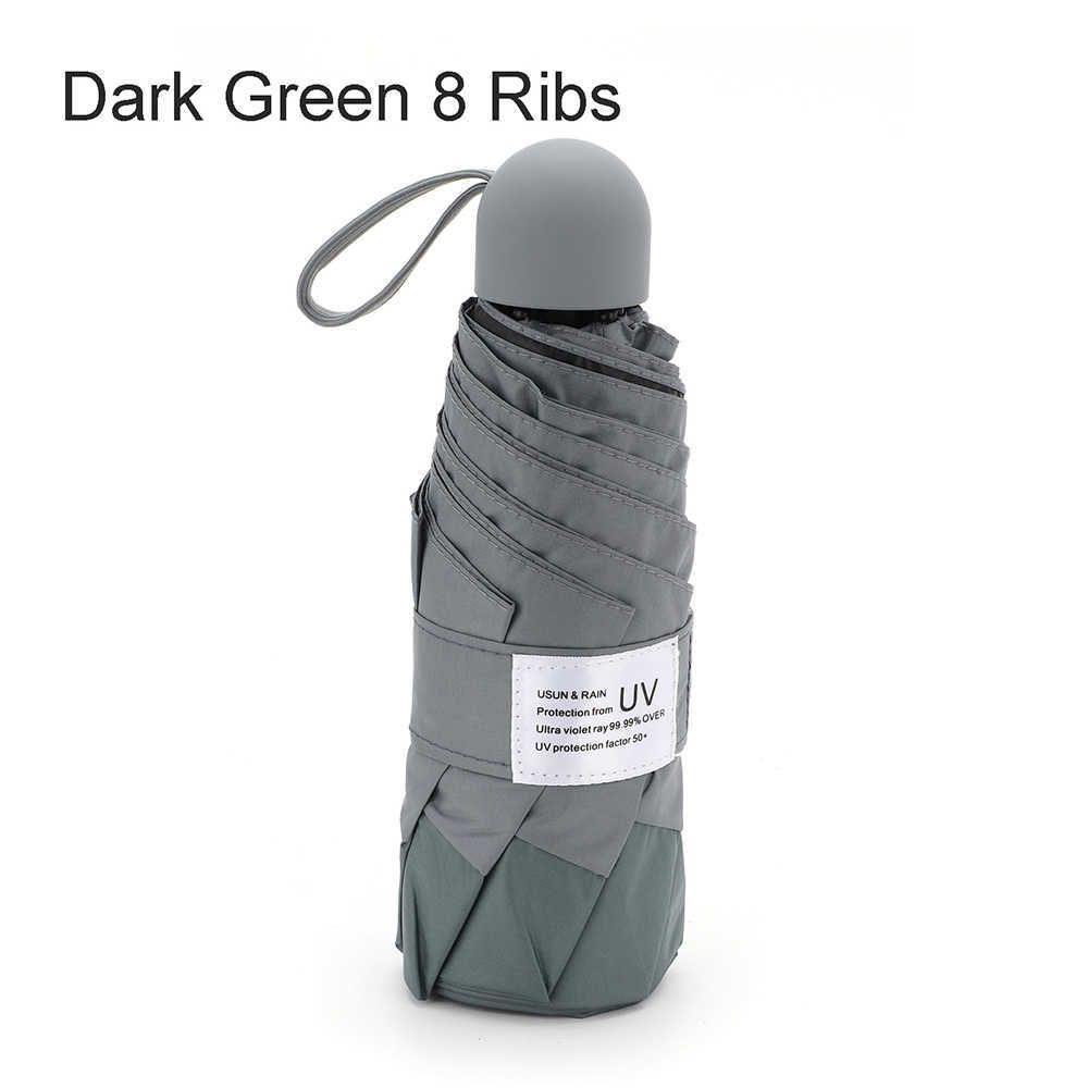 Dark Green 8 Ribs