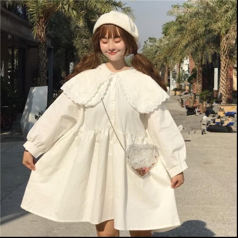 Japonés Harajuku blanco negro doble mujer vestidos capa collar de encaje anime kawaii lolita estilo mori Japonés Harajuku blanco negro doble mujer vestidos capa collar de encaje anime kawaii lolita estilo mori