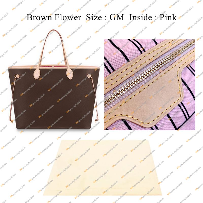 GM Brown Flower/Pink