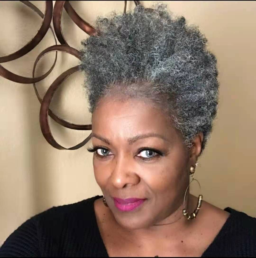 Black to gray human hair ponytail chignon updo kinki short afro puff ,1pcs silver grey drawstring Black to gray human hair ponytail chignon updo kinki short afro puff ,1pcs silver grey drawstring