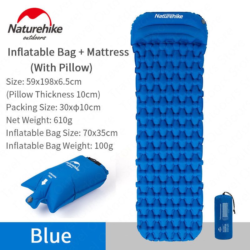 Pillow Airbag-blue