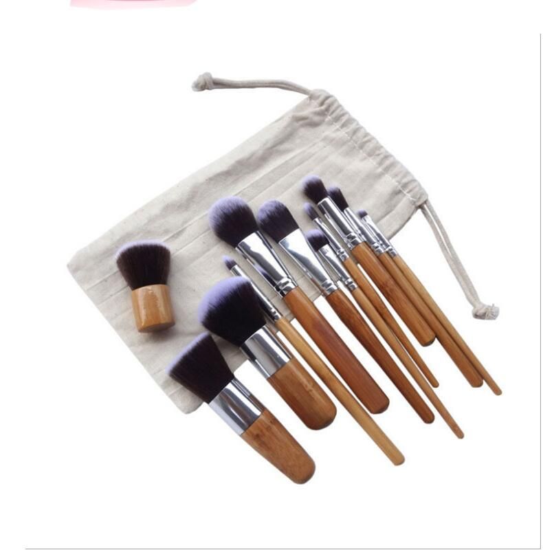 11PCS Bamboo Brush