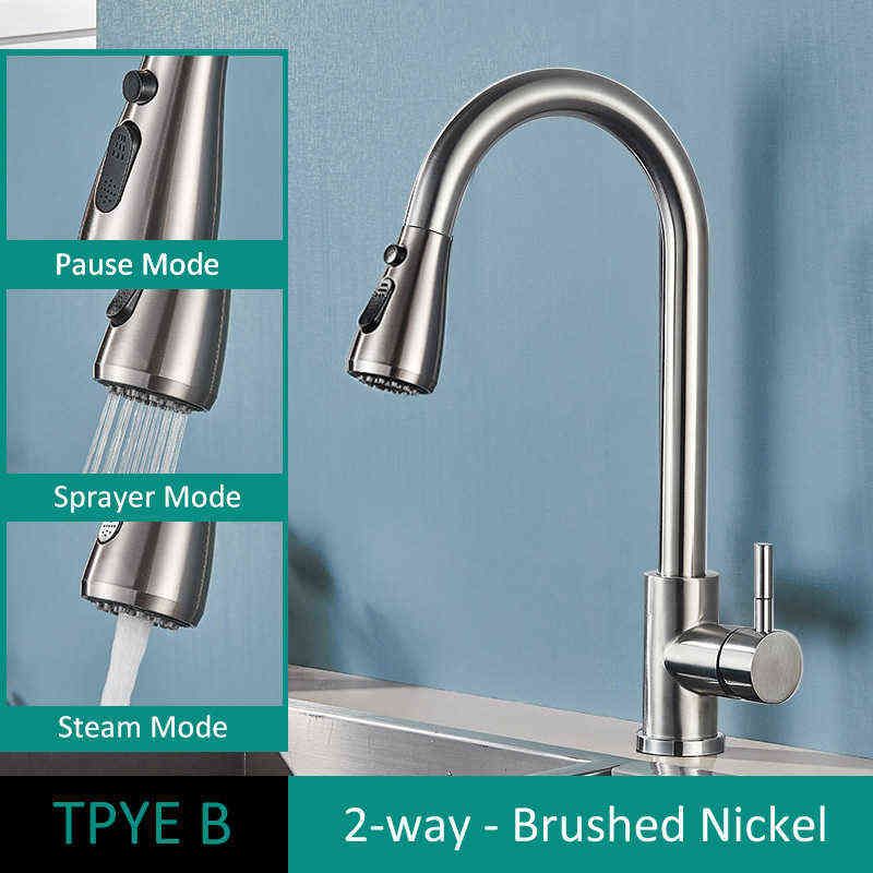 Typ B Brush Nickel