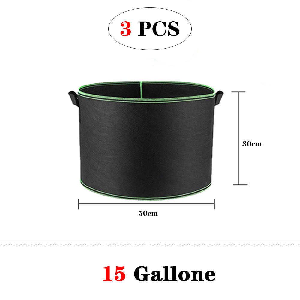 15 gallons 3pcs