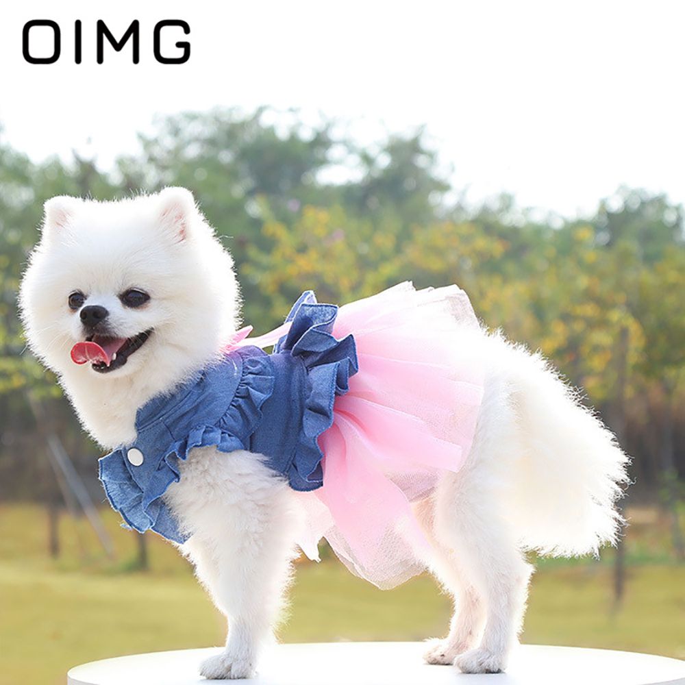 Vestido para perros para perros pequeños Ropa Vestidos de novia para Perro PET princesa Puppy