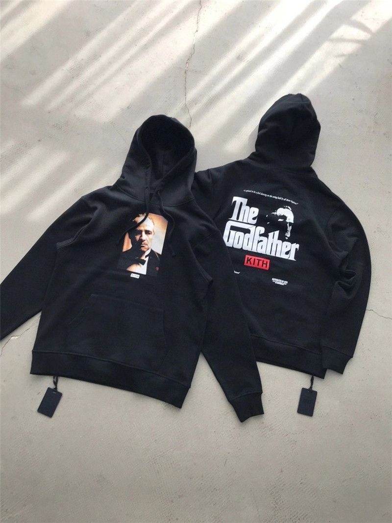 kith x the godfather il padrino hoodie