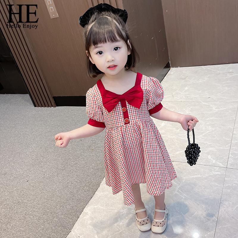 Acheter Bonjour Profitez De 21 Ete Enfants Vetements Coreen Mode Filles Enfant Filles Courtes A Manches Courtes Robe De Princess Party Bebe Enfants Costume Robes De Fille De 15 59 Du Jincaoyu