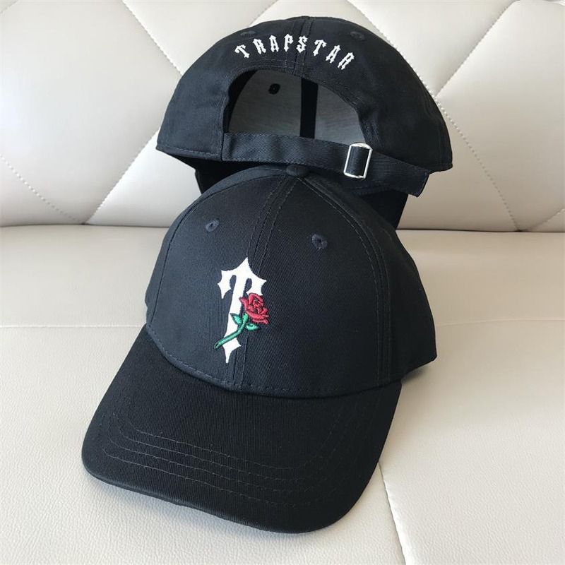 Trapstar Rose Embroidery Baseball Cap 