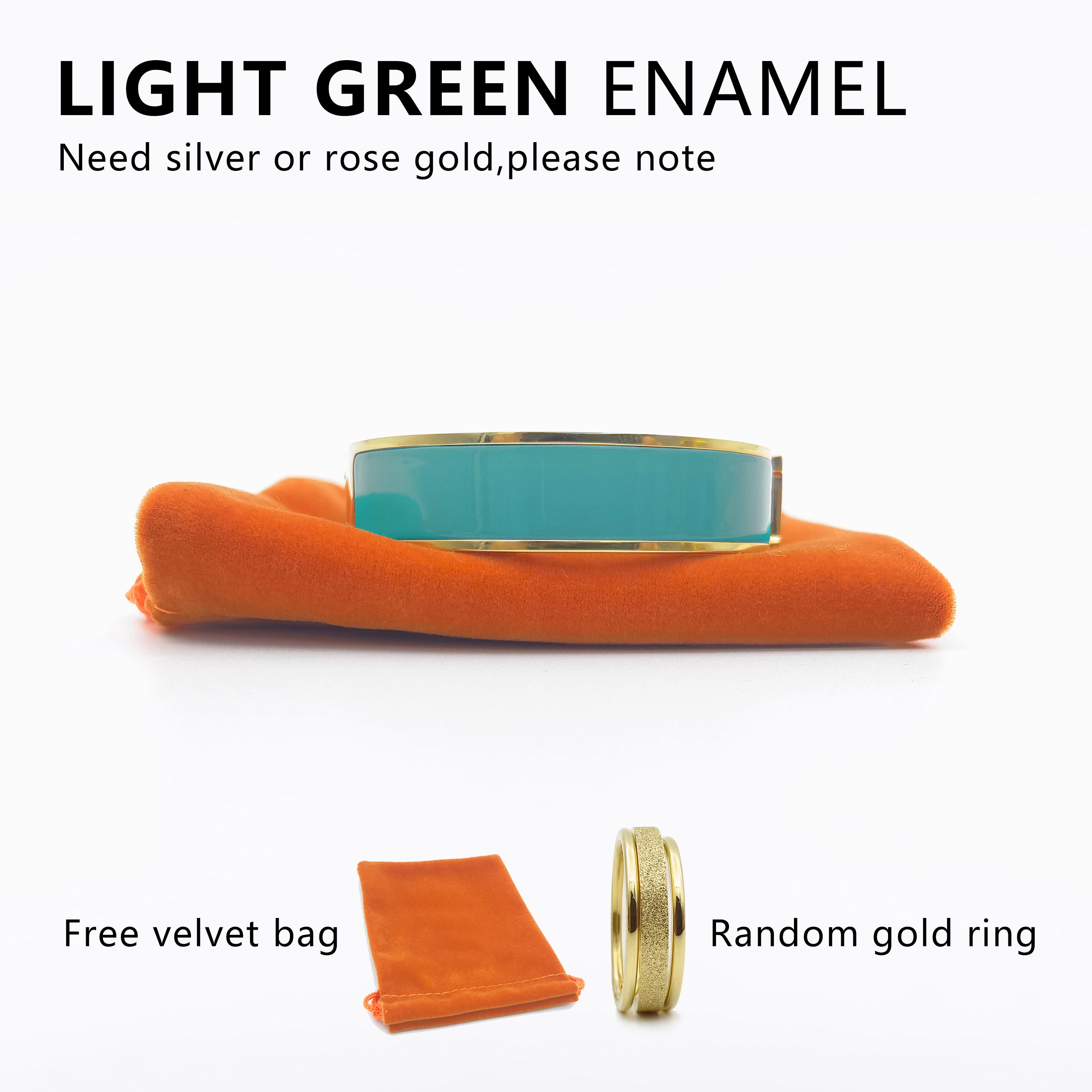 Gold Light Green-Mens