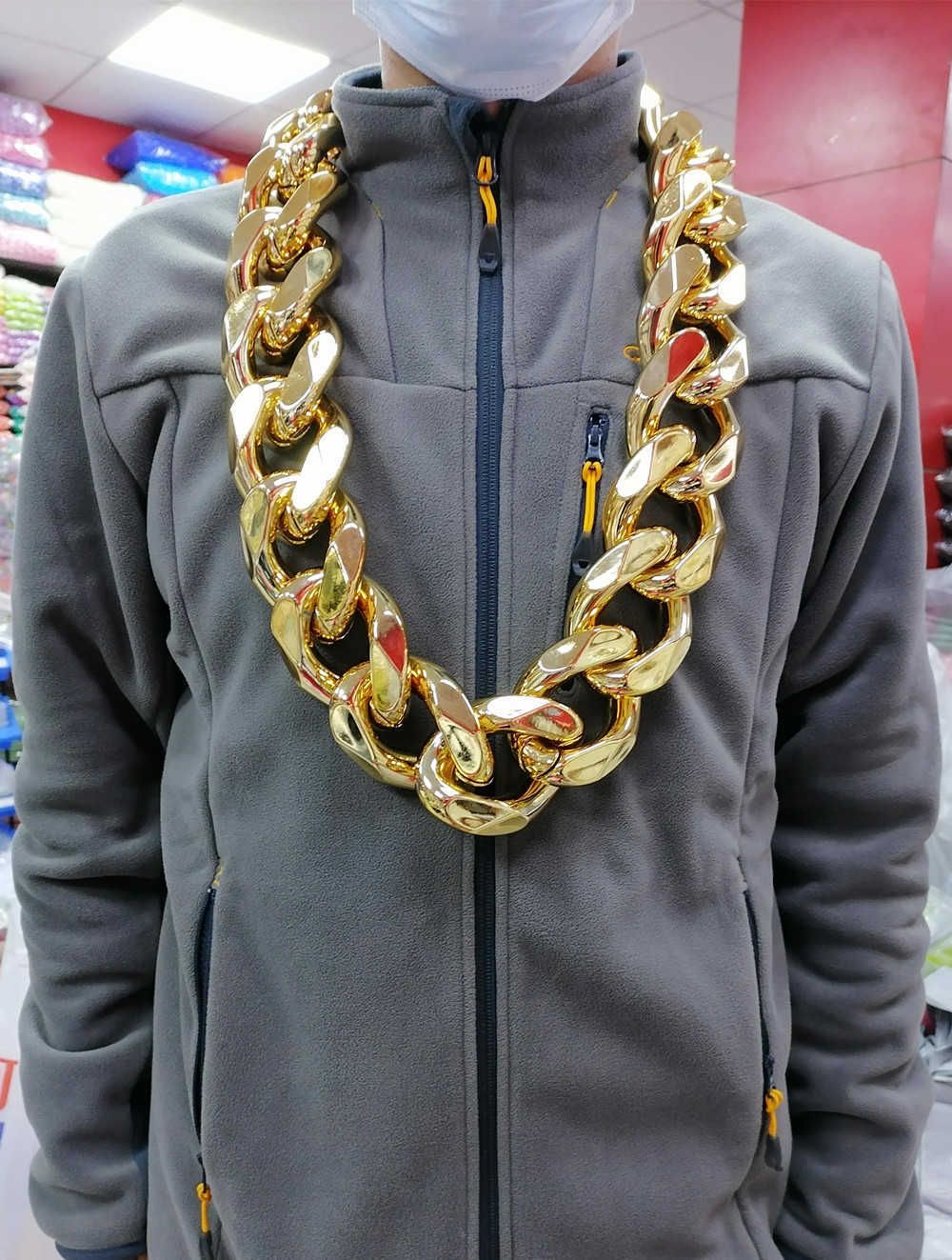 Big Acrylic Chunky Chain Necklace 
