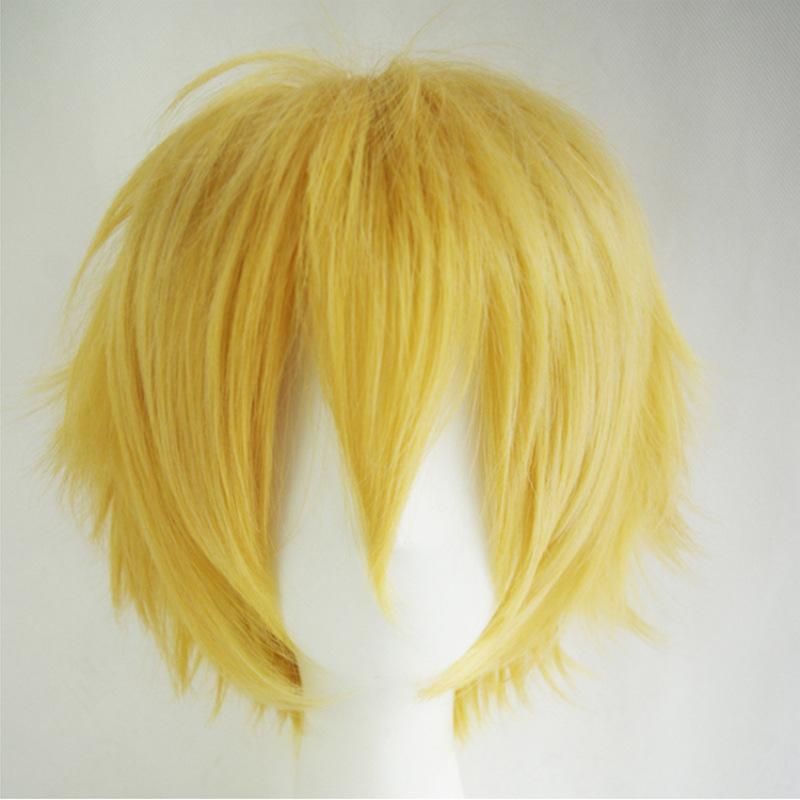 gold wig