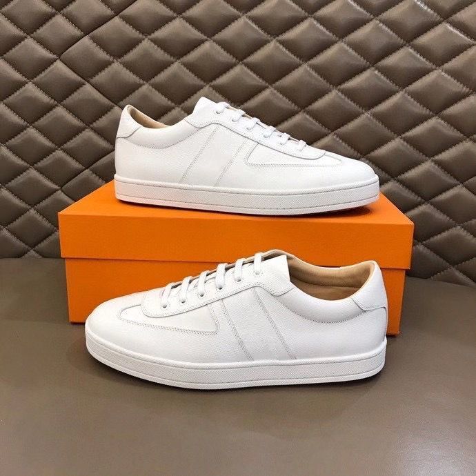2021 Merk H Sneakers Koeienhuid Mode Heren Comfortabele Casual Platte  Schoenen Hoge Top Rd 003