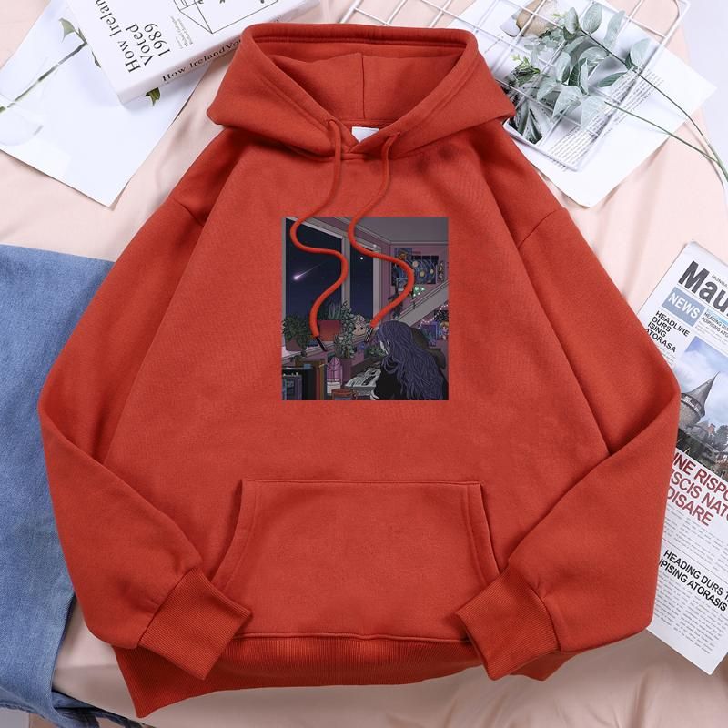 Compre Sudaderas Con Capucha Para Hombre Sudaderas Tranquilas Noche  Estrellas Impresas Para Mujeres Con Capucha CREATIVIDAD Sudadera Sudadera  Vogue Streetwear Street Designer Masculino Top A 16,72 € Del Lianlizhi |  Es.Dhgate.Com