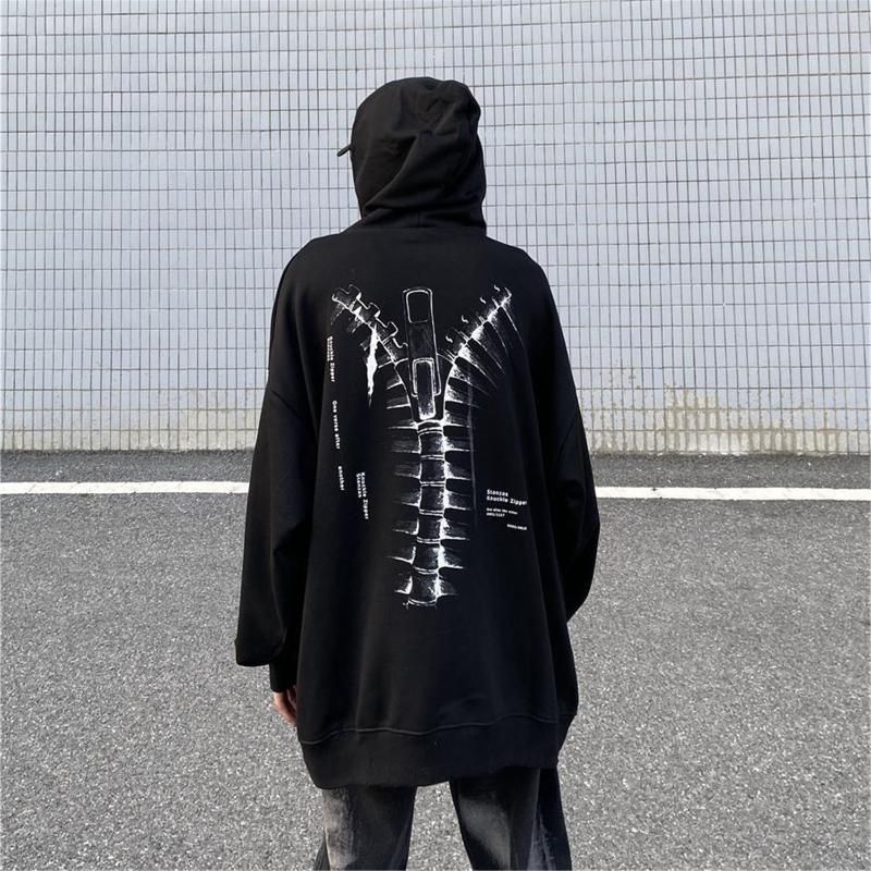 Sudaderas con capucha para hombre Negras Sudadera Sudadera con capucha de invierno Sudadera con