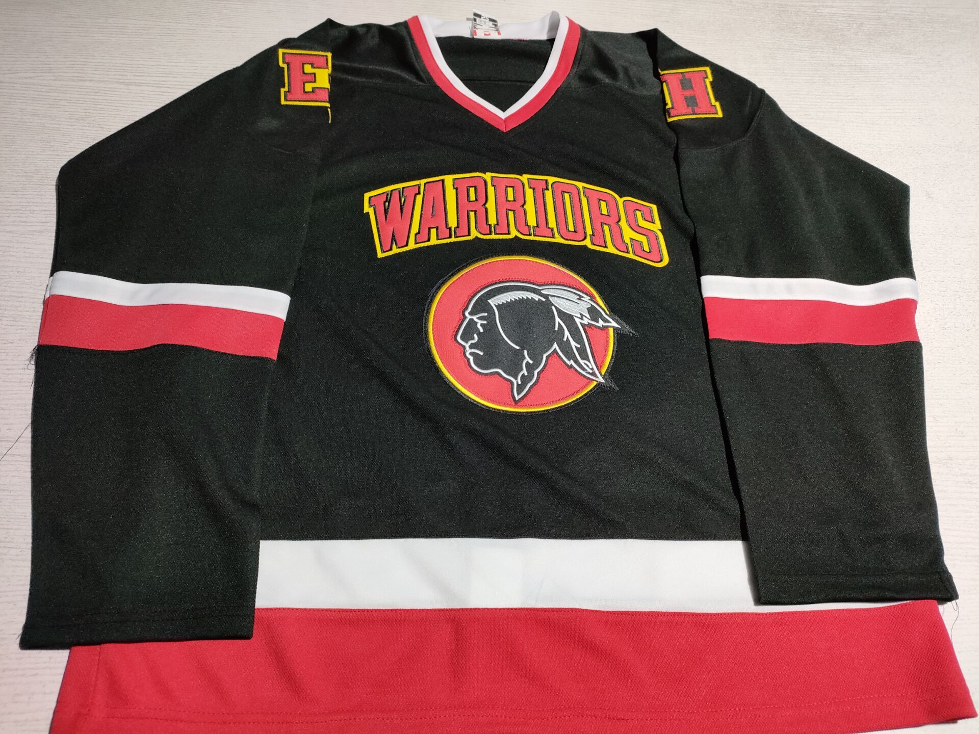 Warriors Vintage Hockey Jersey