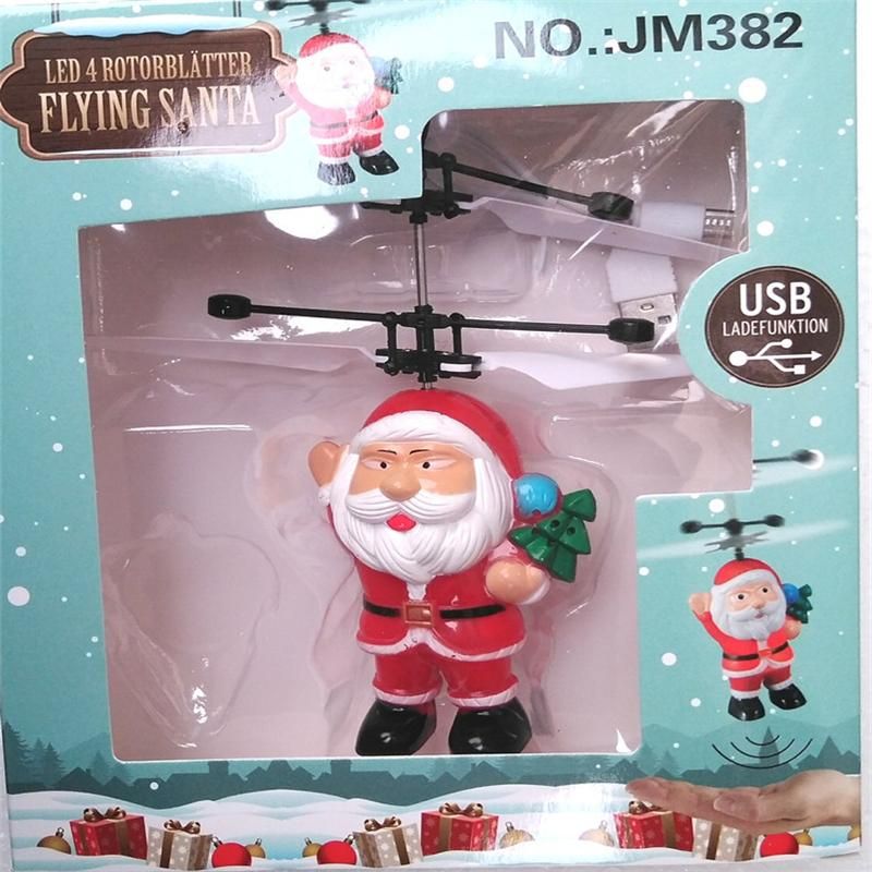 LED Flying Santa Claus