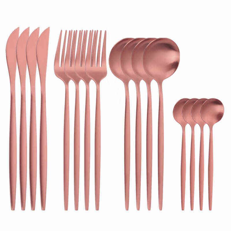 Rose Gold 16pcs