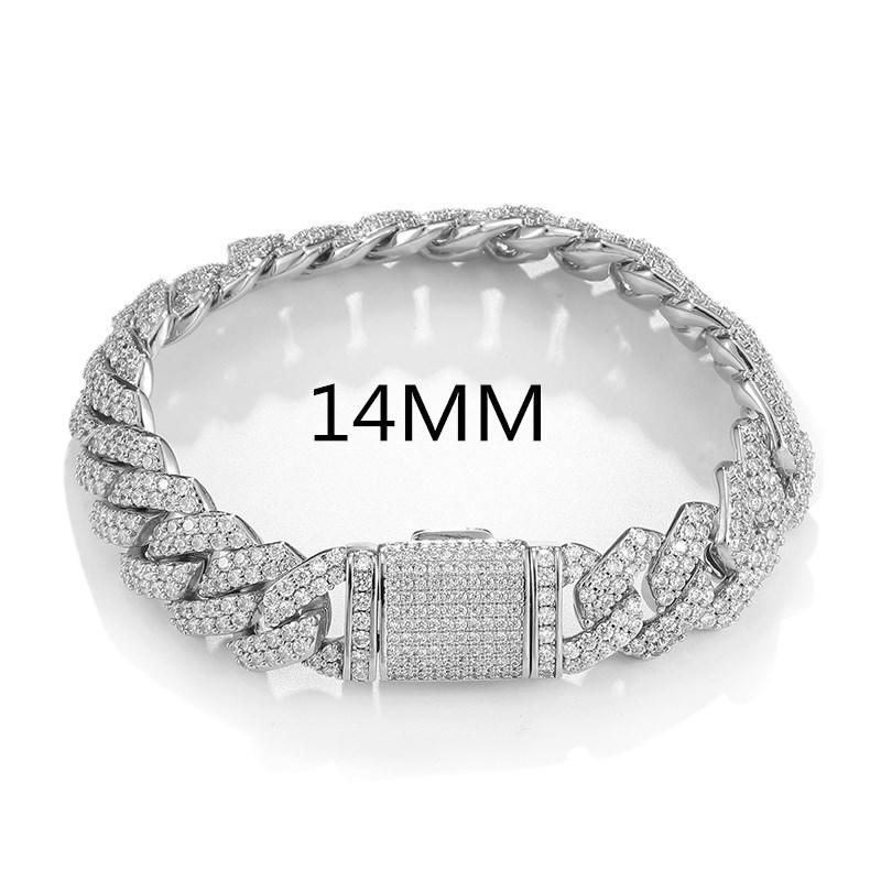 14mm zilver China 18cm