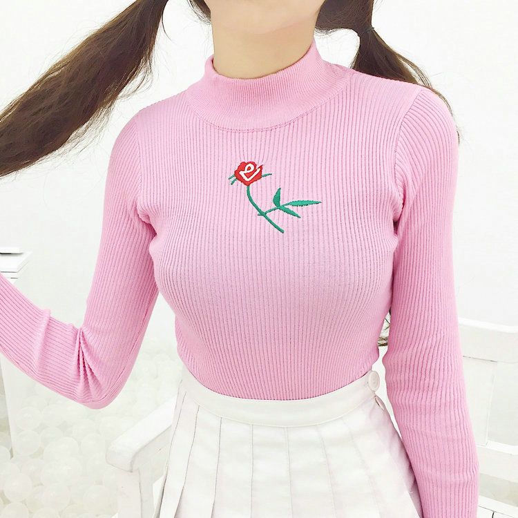 maglione rosa