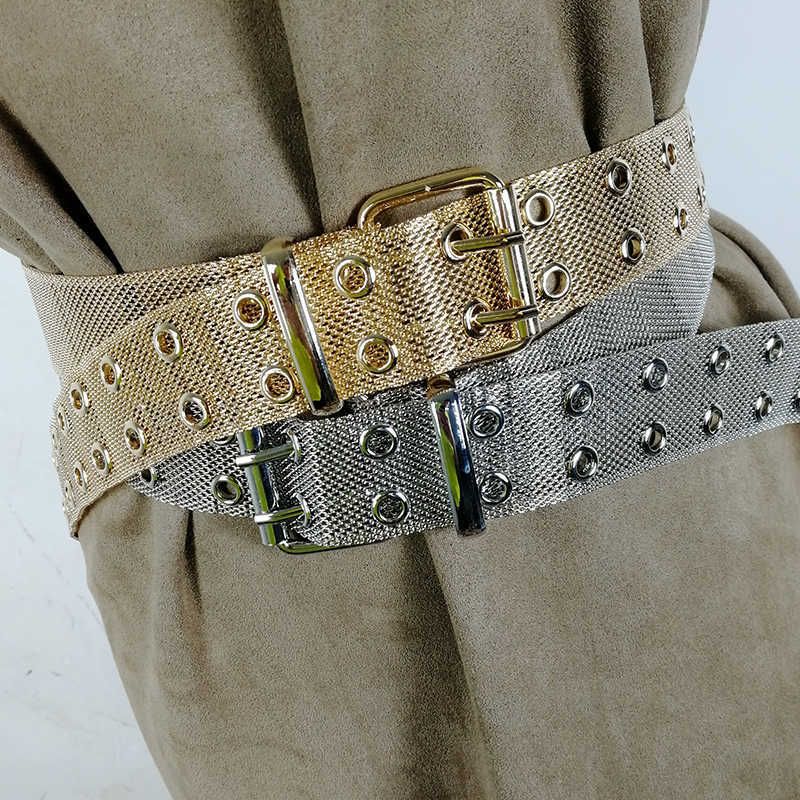 Gold Chain Belt Ladies Punk Belts 