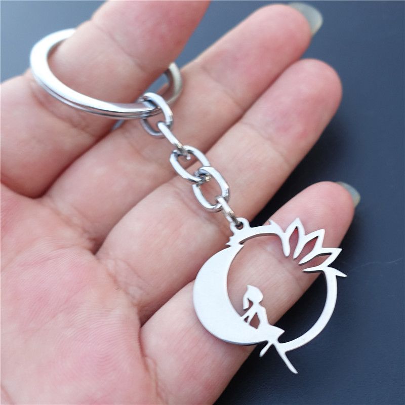 Anime Sailor Moon Tsukino Usagi Keychain Cosplay Key ring Gift 