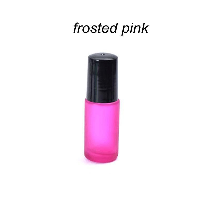 5 ml frostat rosa rostfritt stål boll