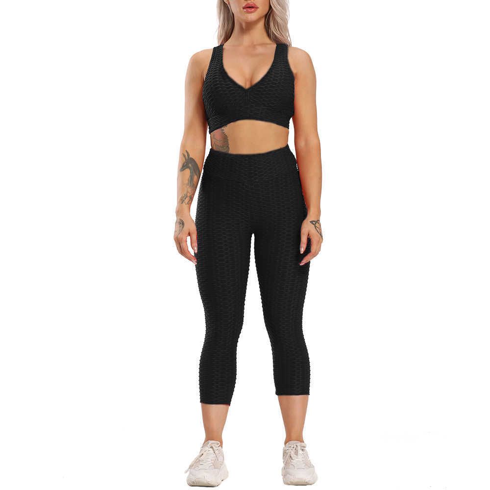 zwarte yoga set