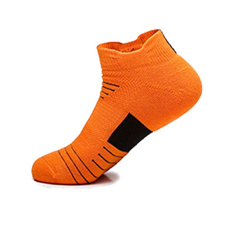 Orange with Short Sock