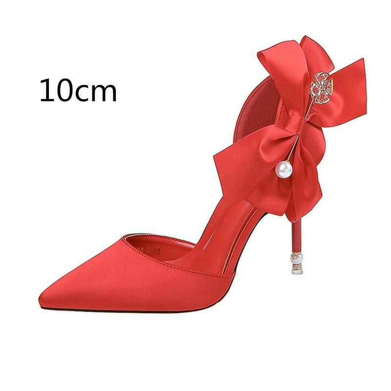 Red 10cm heel