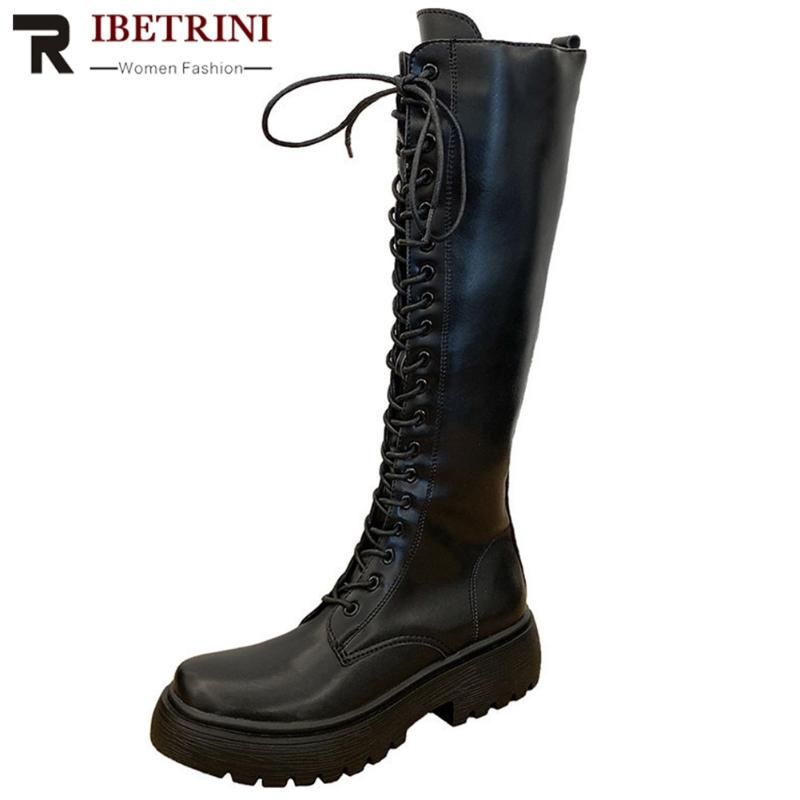2021 Laarzen Ribetini Elegante Herfst Merk Platform Schoenen Vrouwen Lage  Hak Knie Hoge 2021 Veter Van Leegarden, 43,31 € |DHgate