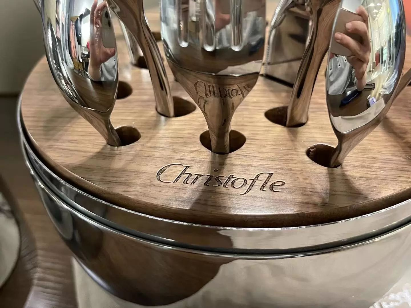 Christofle Яйцо Купить Со Столовыми Приборами