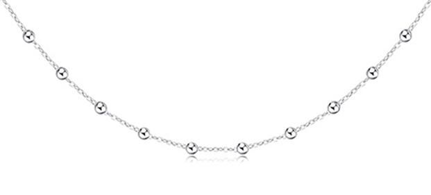 Pure 18K white gold 40cm