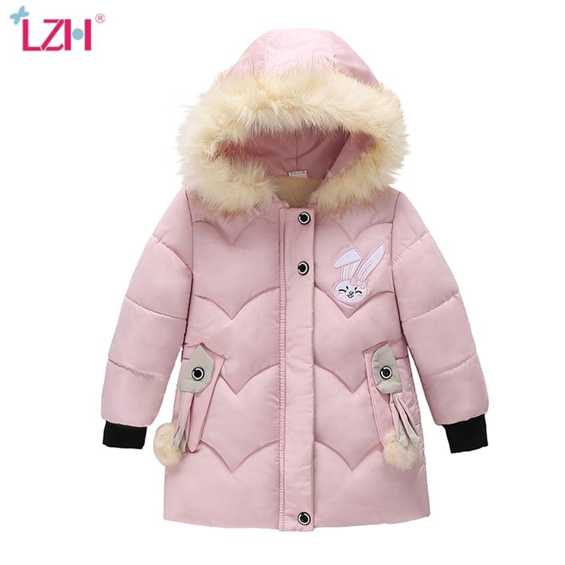 LZH niños abrigo de ropa exterior para niños chaquetas capucha para niños Chicas de invierno