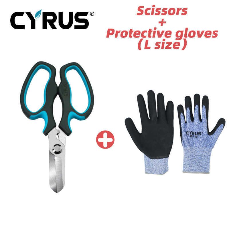 Scissors with Gloves-15cm-19.9cm7