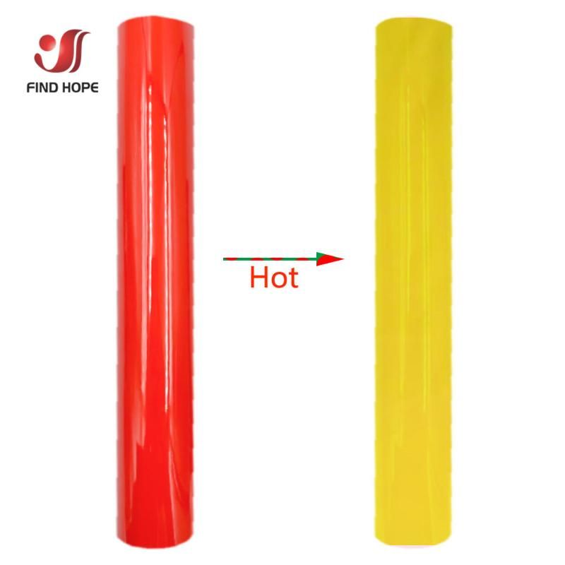 赤から黄色に12インチ×10インチ（30×25cm）