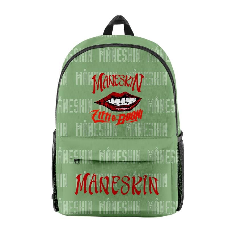Acquistare Zaino Moda Maneskin Oxford Panno Spalla Stampato Multi Con  Cerniera Pacchetto Casual Ragazze Scolastico Scolastico Borsa Kawaii  Economico | Consegna Veloce E Qualità | It.Dhgate