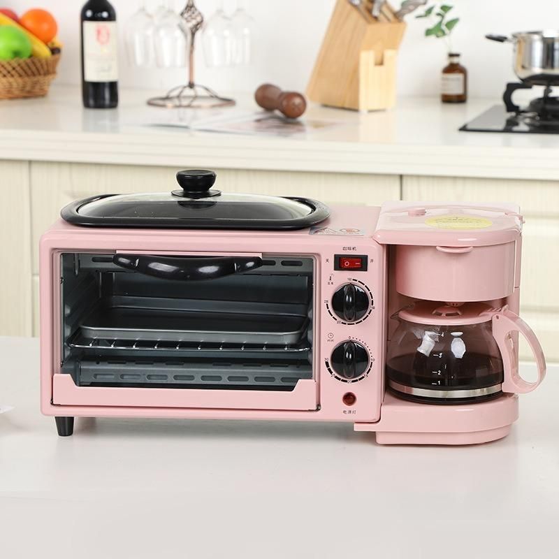 Compra Spartimas Eléctricas Horno 3 En 1 Breakfast Making Máquina  Multifunción Drip Fabricante De Café Hogar Pan Pizza Freír Pan Toaster  Sonife Barato | Entrega Rápida Y Calidad | Es.Dhgate